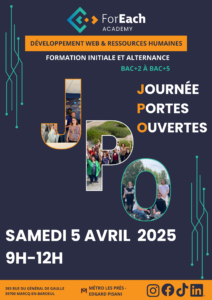 Journée portes ouvertes 5 avril de 9h à 12h