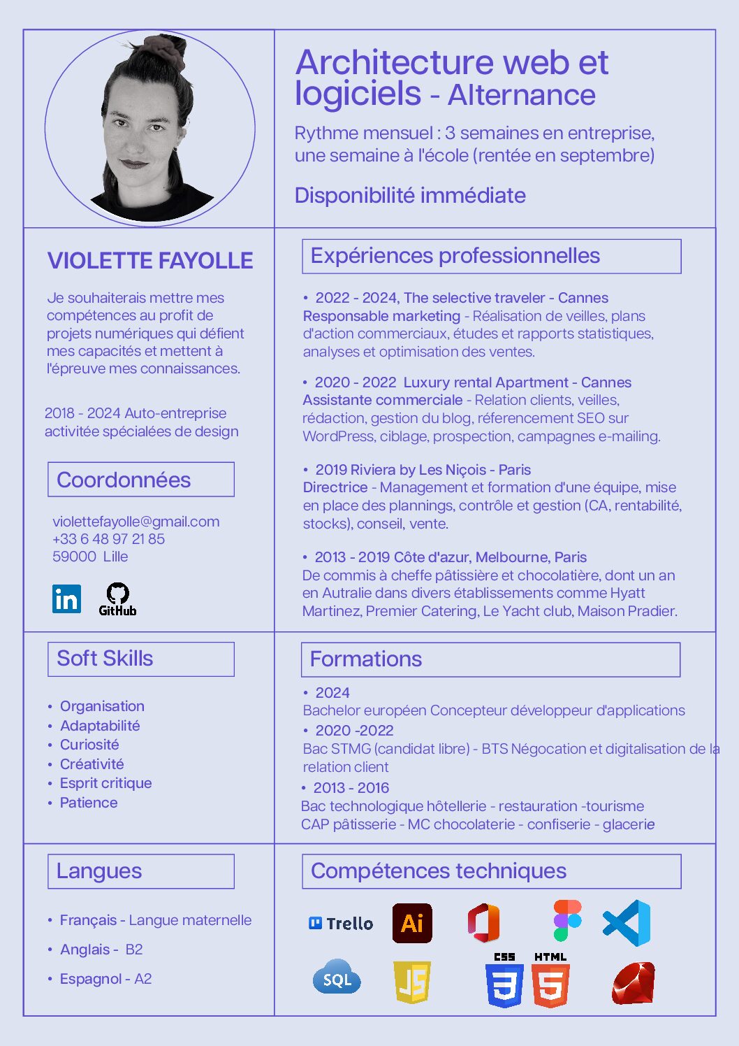 CV Violette