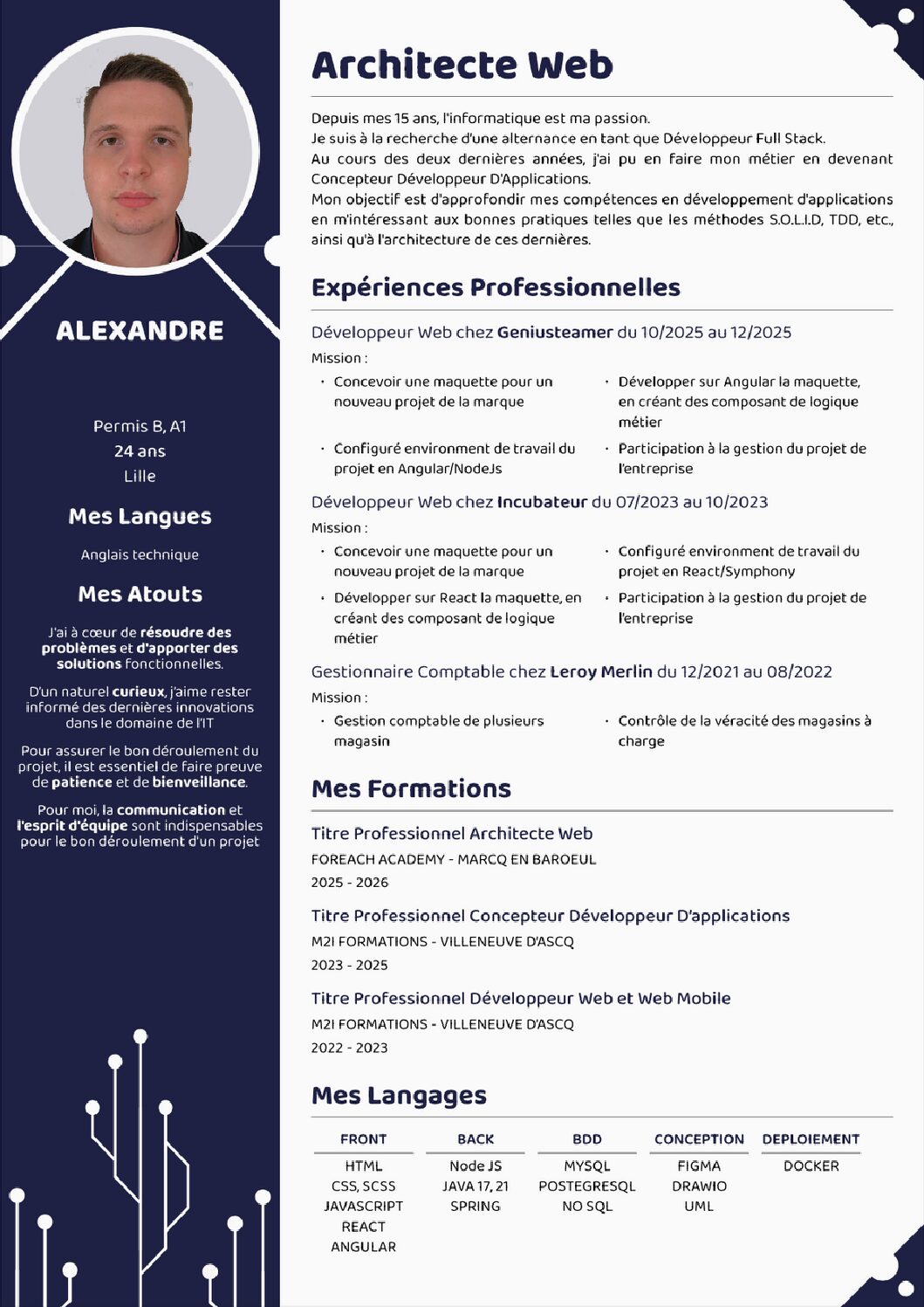 CV Alexandre