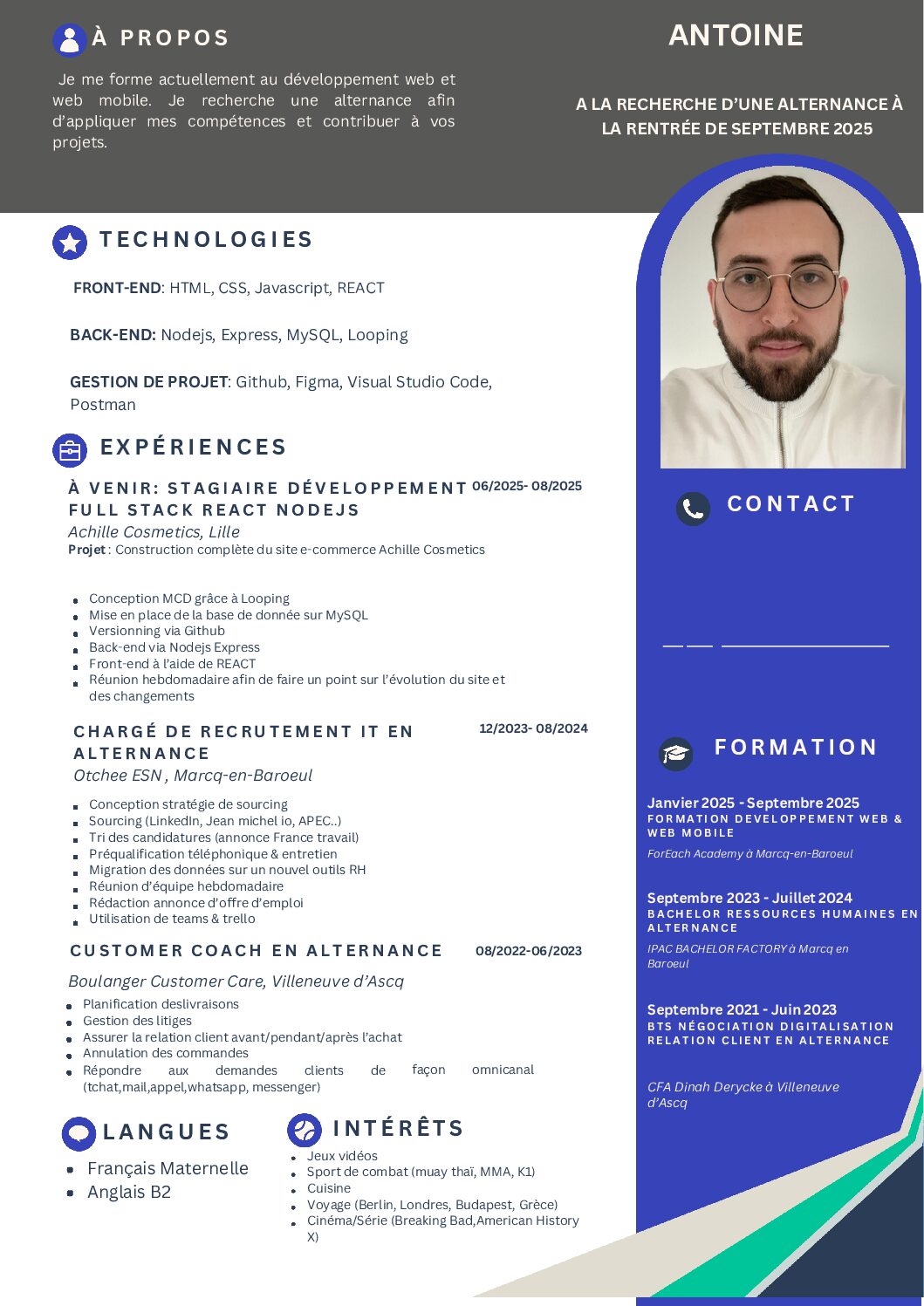 CV Antoine